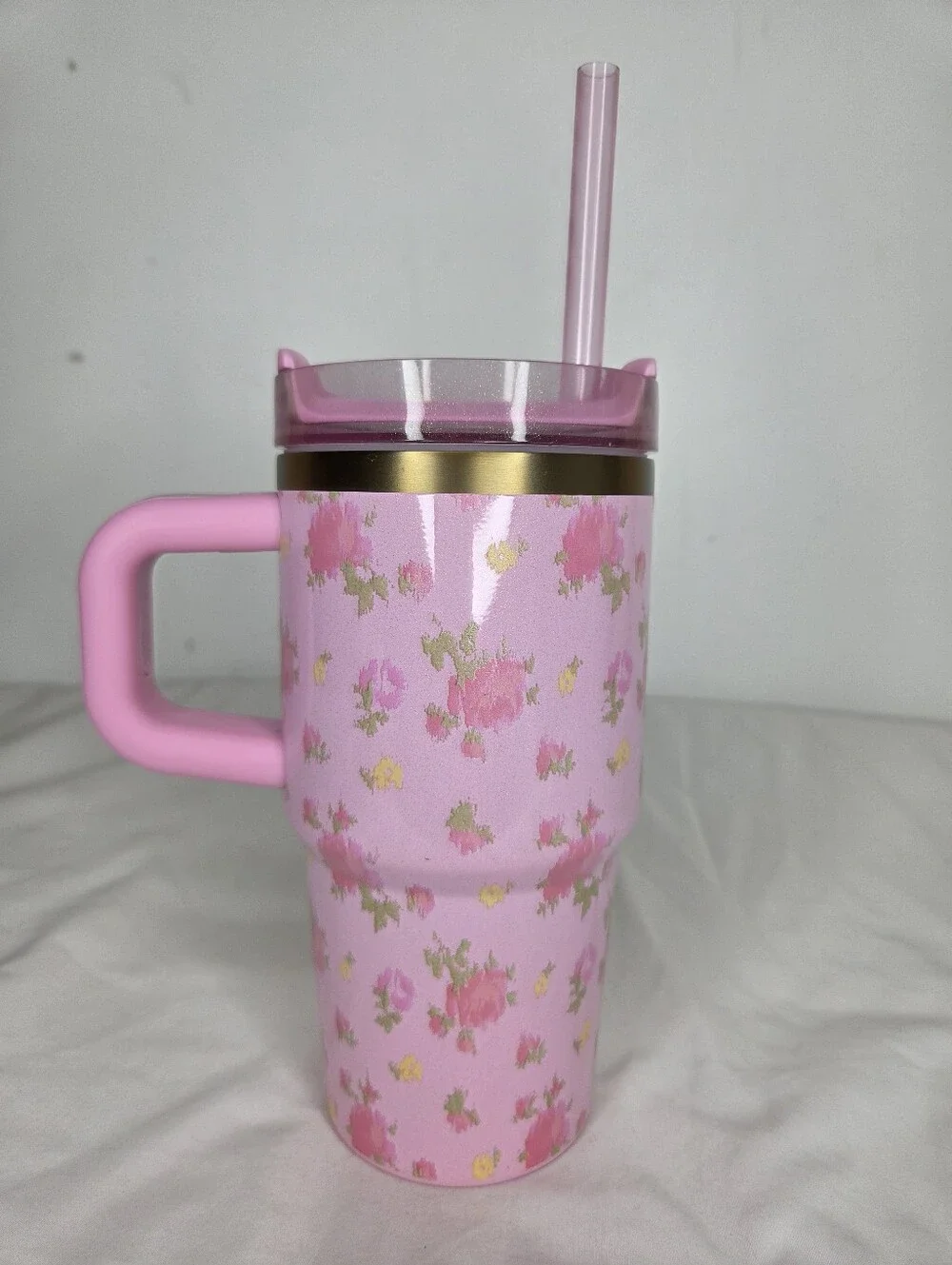 STANLEY 20oz for Love Shack Fancy Ibiza Sunset Pink Tumbler Limited Edition